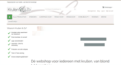 Desktop Screenshot of krullenenzo.nl